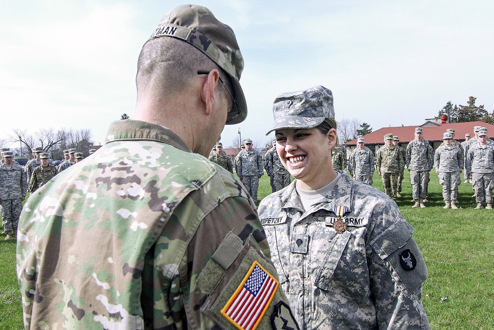 Earning the Iowa National Guard Medal of Merit