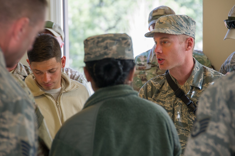 Security Forces Airmen learn essential combat leadership