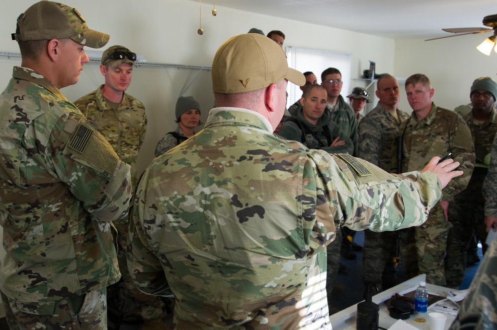 Security Forces Airmen learn essential combat leadership