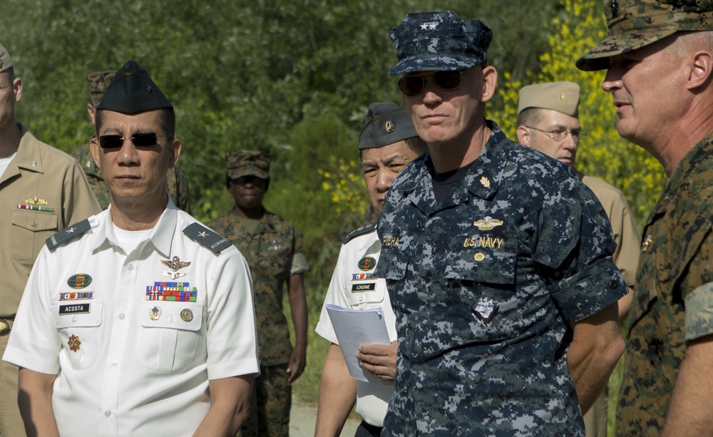 Brig. Gen. Joseph M. Acosta, the surgeon general for the Armed Forces of the Philippines,