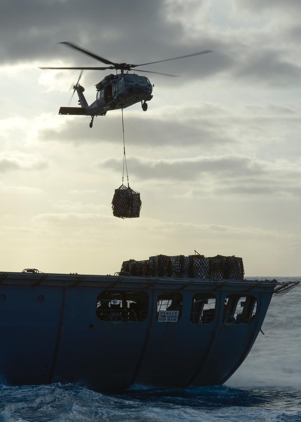 Nimitz Conducts Replenishment-At-Sea