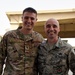 Father, son reunited during first, last deployment