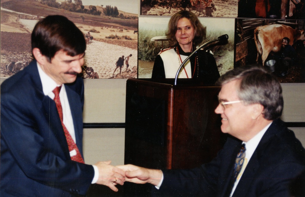 Admin. Atwood in various photos