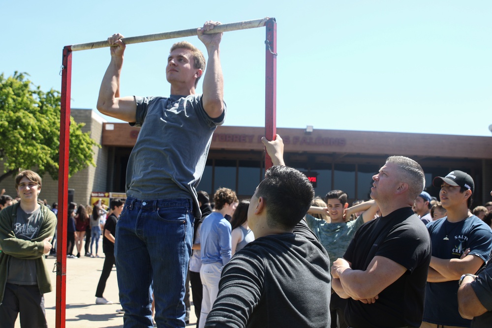 Anti-Bullying Tour: Marines, Athletes Combat Bullying