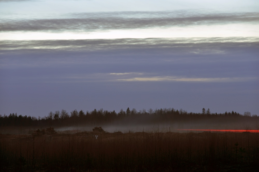 U.S. and Estonian Soldiers Train in Estonia