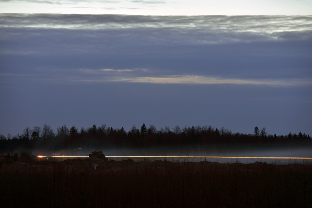 U.S. and Estonian Soldiers Train in Estonia