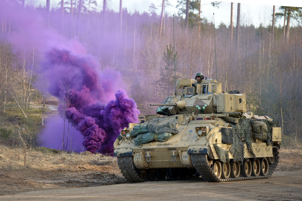 U.S. and Estonian Soldiers Train in Estonia