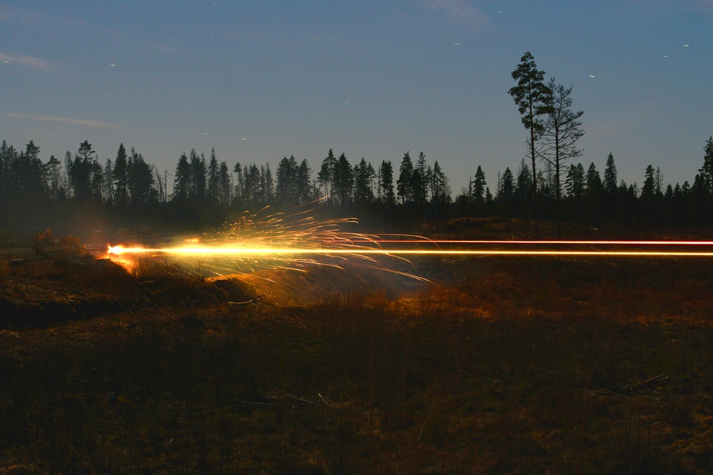 U.S. and Estonian Soldiers Train in Estonia