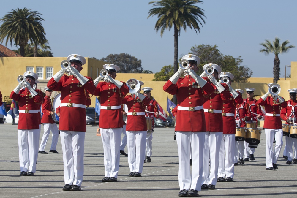 2017 MCRD San Diego Battle Colors Ceremony