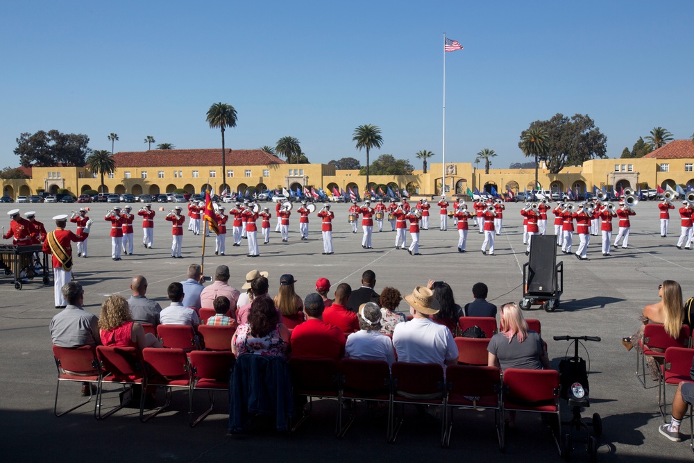 2017 MCRD San Diego Battle Colors Ceremony