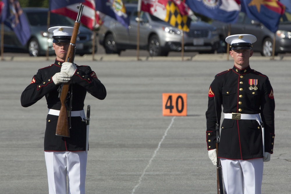 2017 MCRD San Diego Battle Colors Ceremony