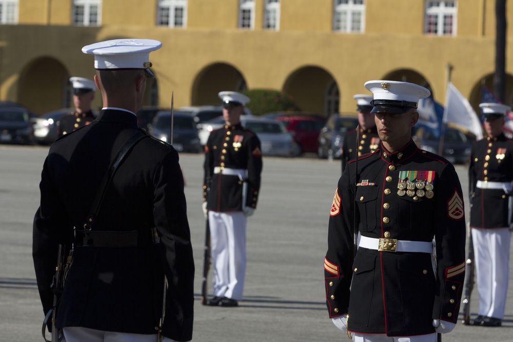 2017 MCRD San Diego Battle Colors Ceremony