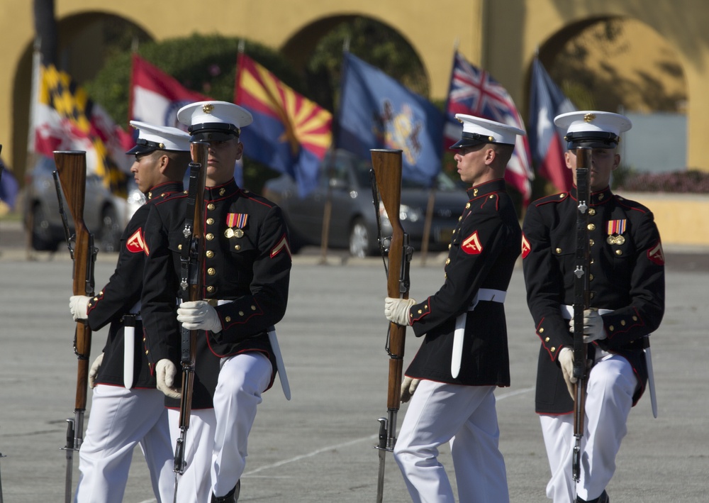 2017 MCRD San Diego Battle Colors Ceremony