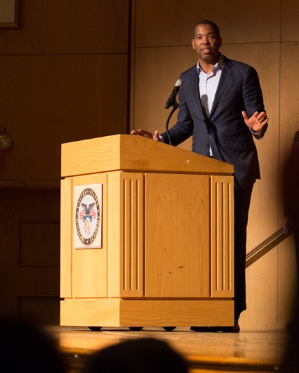 Coates speaks at Zengerle Lecture