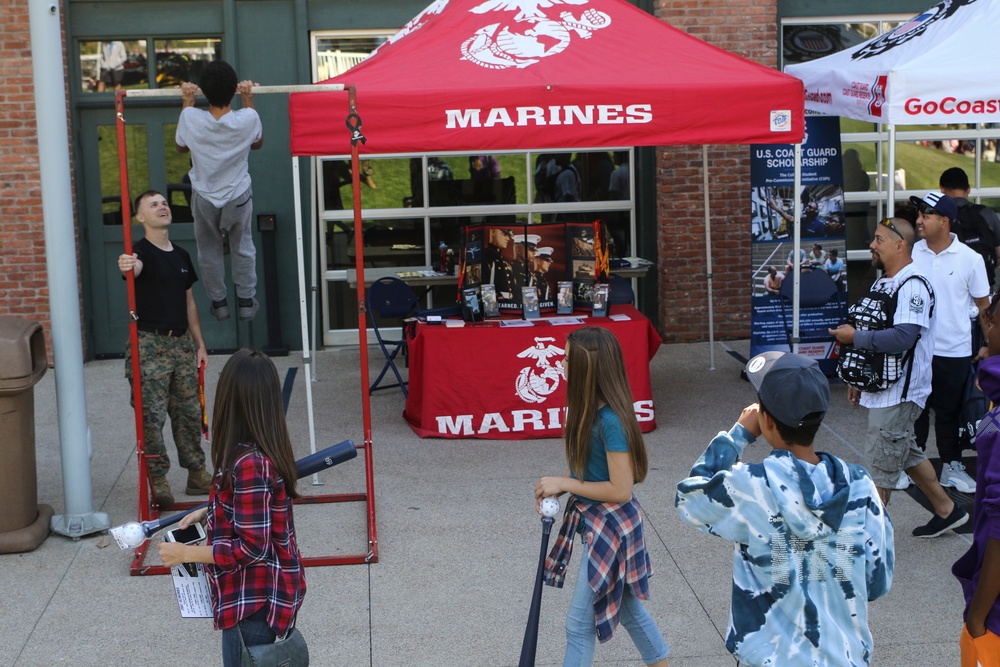San Diego Marines Pull for the Padres