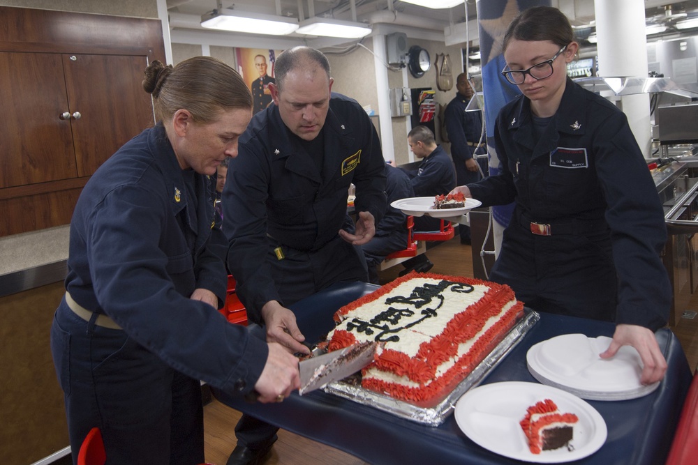 USS Shoup (DDG 86) Underway for COMPTUEX