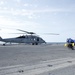 Helo Landing on Flight Deck