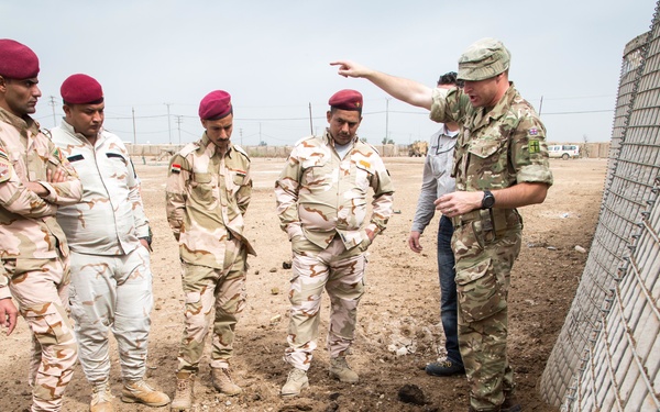 British EOD soldiers train ISF on IED disposal