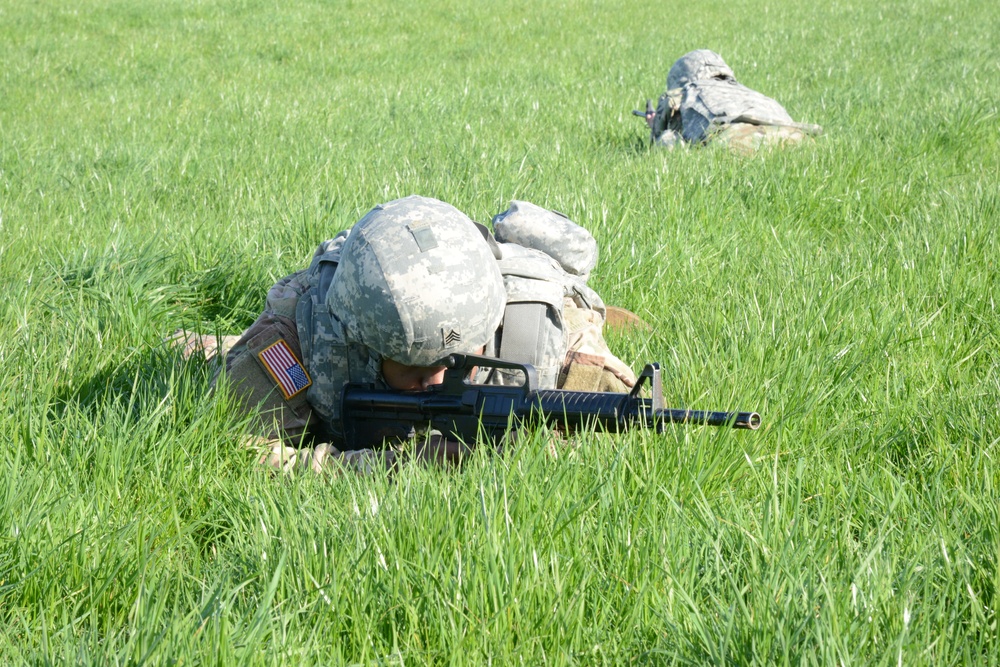 39th Signal Bn React to indirect fire