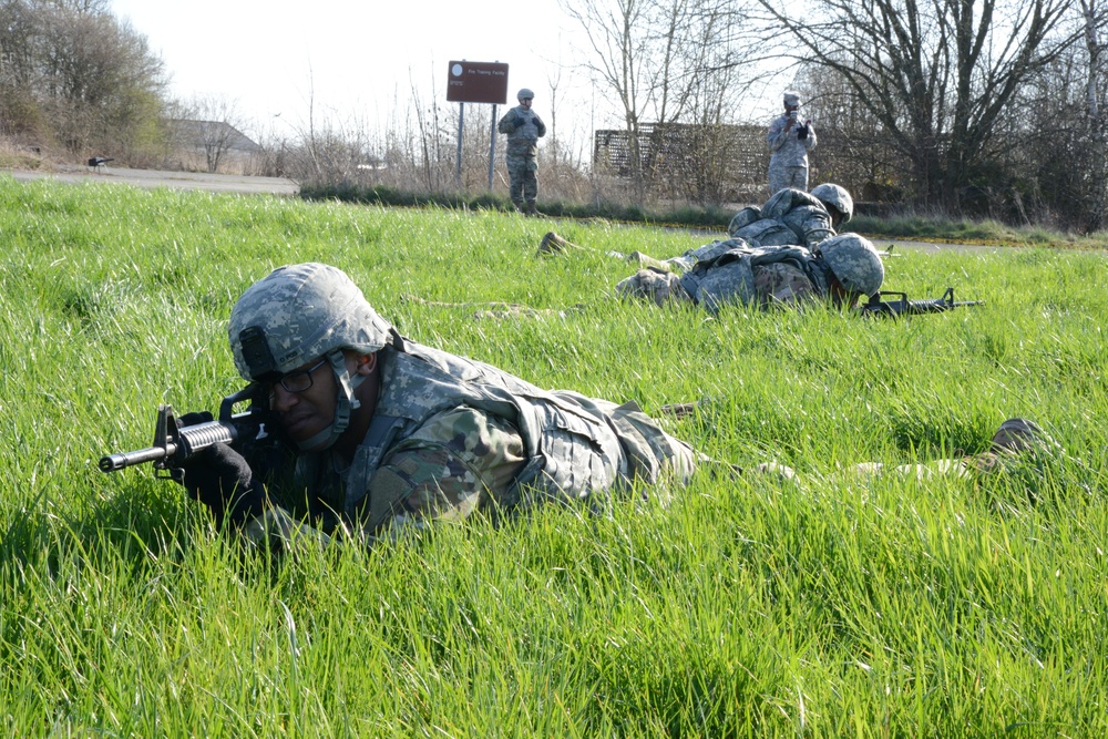 39th Signal Bn React to indirect fire