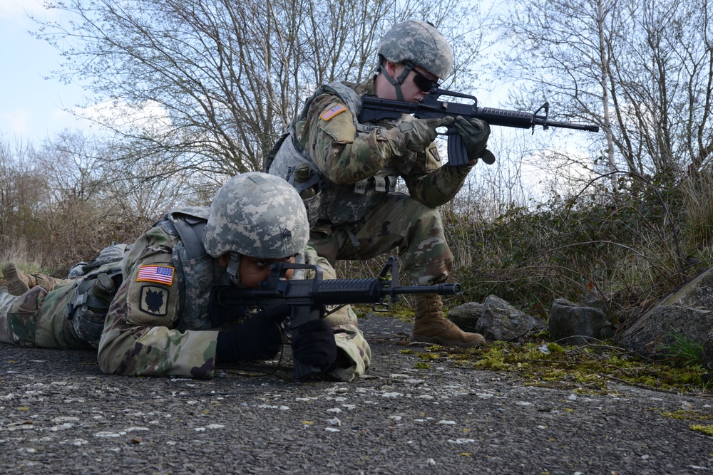 39th Signal Bn React to indirect fire