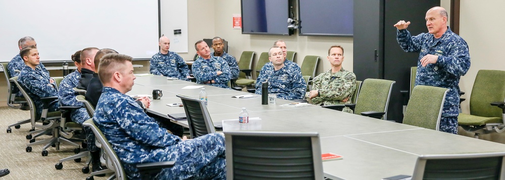 Vice Adm. Gilday Visits NIOC Colorado