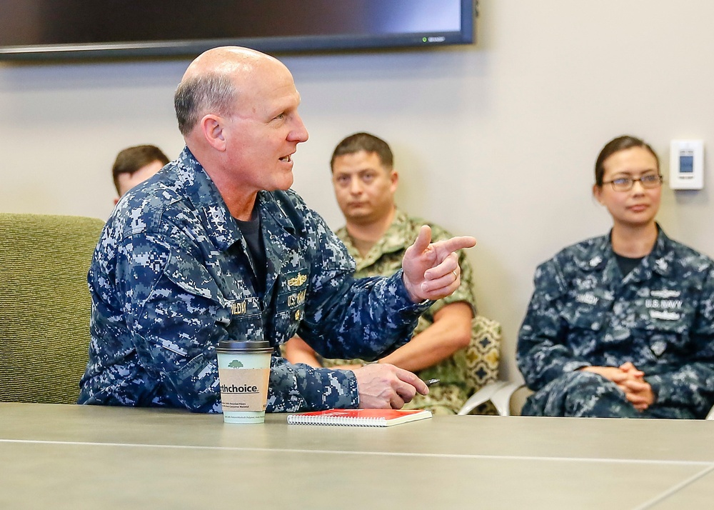 Vice Adm. Gilday Visits NIOC Colorado