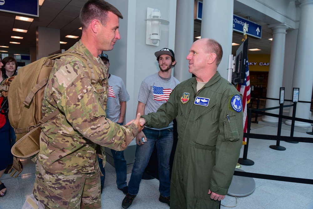 245th Air Traffic Control Squadron Homecoming