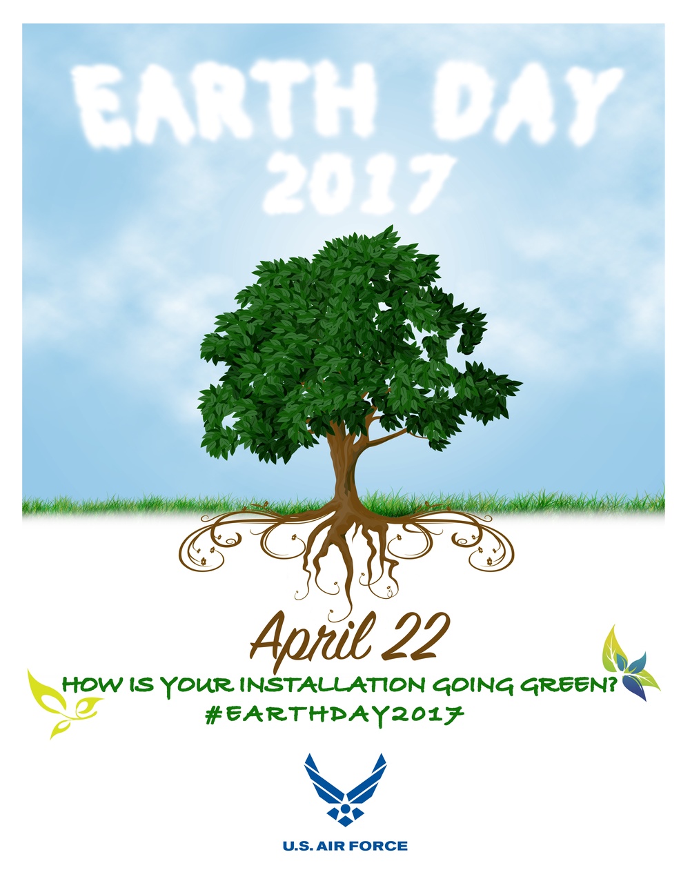 Earth Day 2017 Poster Large: Going Green