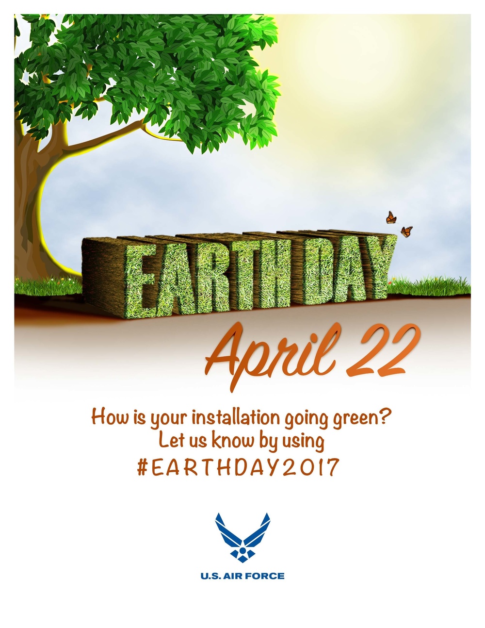 Earth Day 2017 Poster Small: Going Green 1