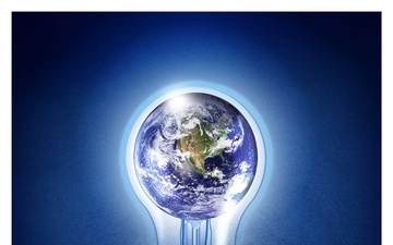 Earth Day 2017 Poster Small: Think Energy