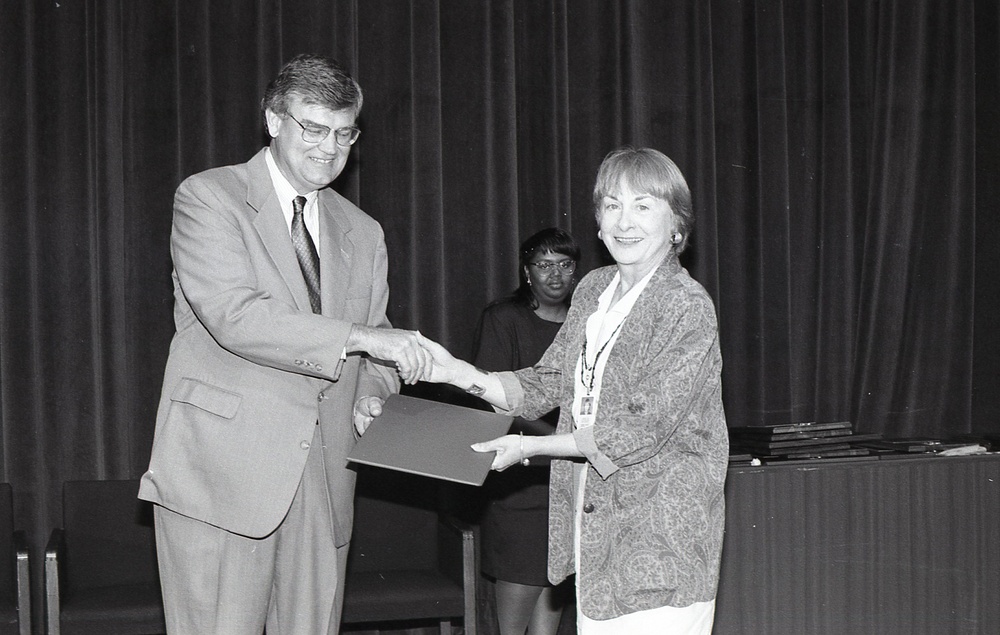 Admin. Atwood presenting general awards