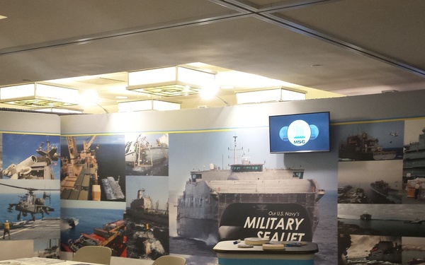 Graphic Design presentation for Military Sealift Command