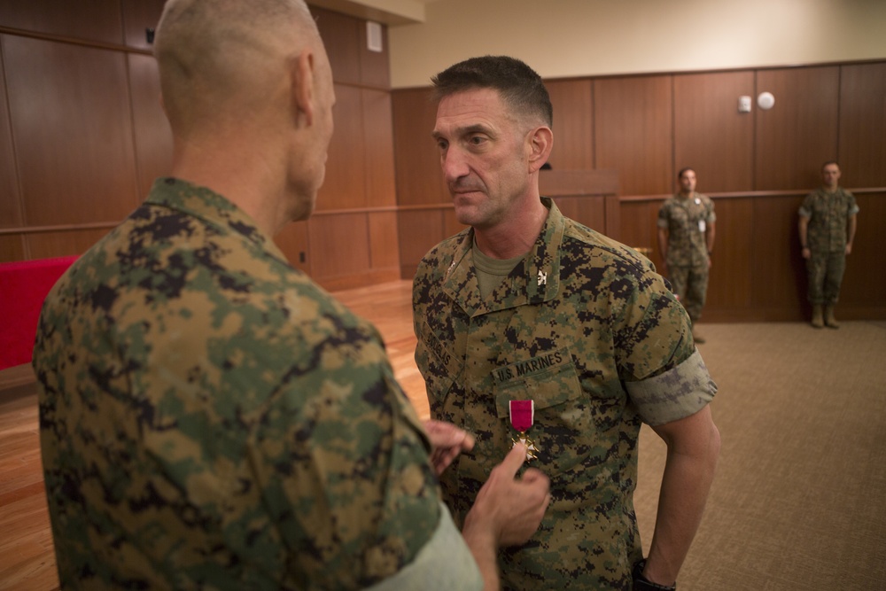 4th Marine Division Award Ceremony