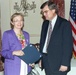 Admin. Atwood presenting Retirement Awards 1994