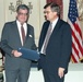 Admin. Atwood presenting Retirement Awards 1994