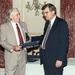 Admin. Atwood presenting Retirement Awards 1994