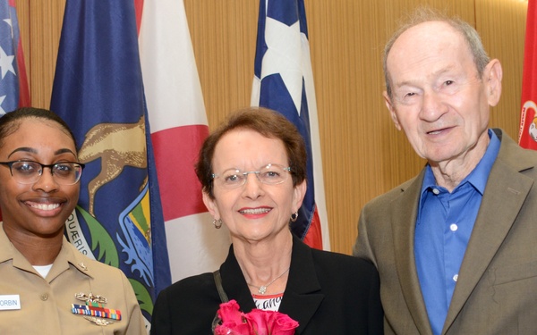 Holocaust Survivor Shares His Story with Naval Hospital Camp Lejeune