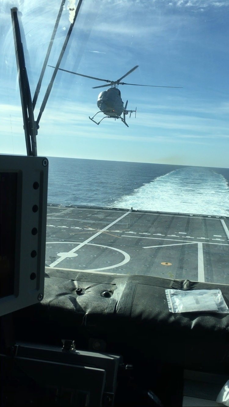 MQ-8C Fire Scout First Testing Underway Aboard LCS