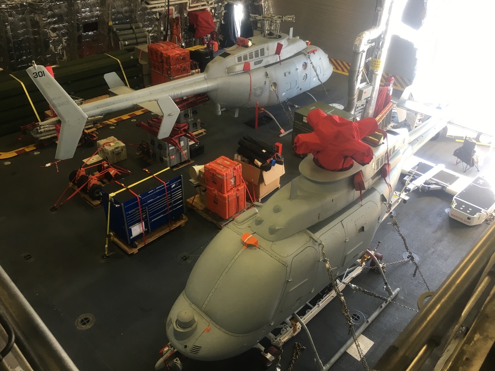 MQ-8C Fire Scout First Testing Underway Aboard LCS