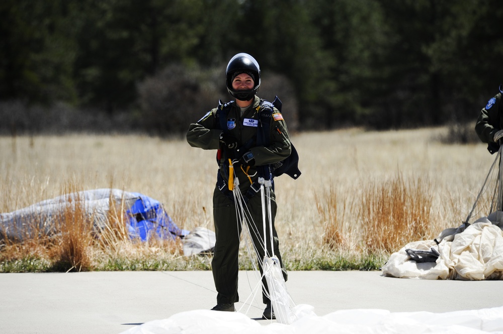 Wings of Blue Parachute Team