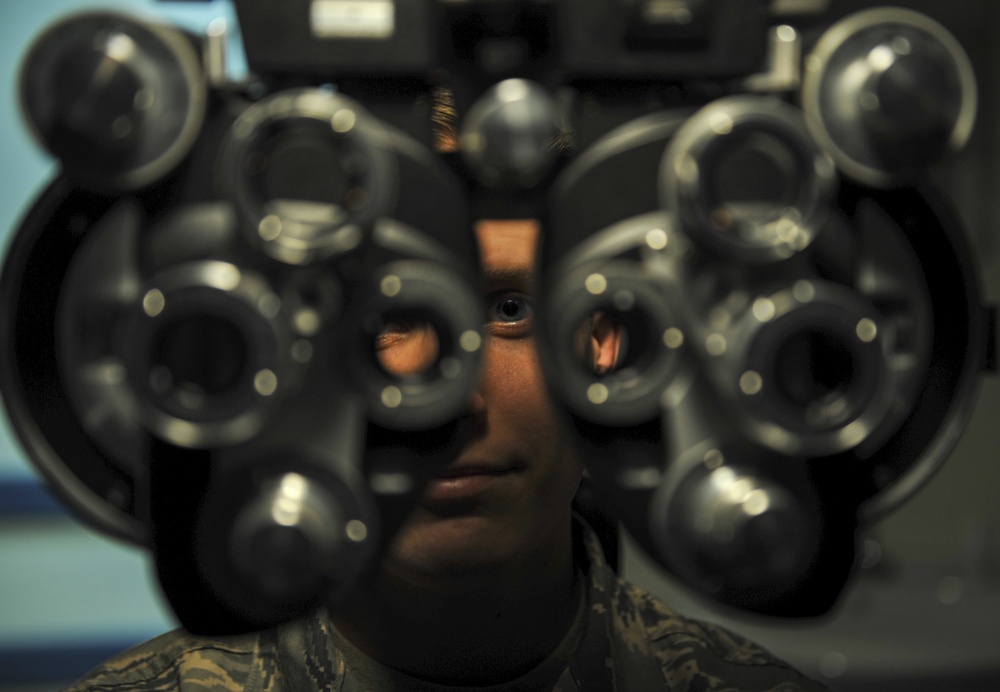 Can you see me now? Optometry taking care of Airmen