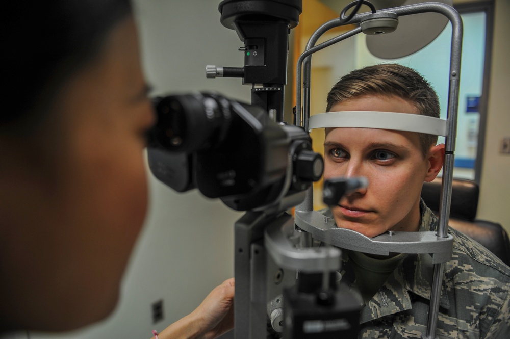 Can you see me now? Optometry taking care of Airmen