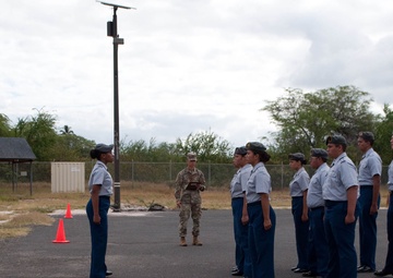 JROTC cadets showcase drill competition skills