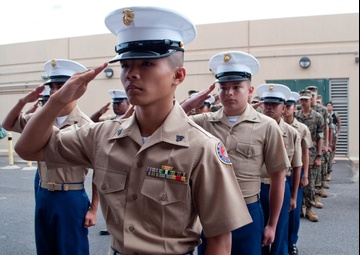JROTC cadets showcase drill competition skills