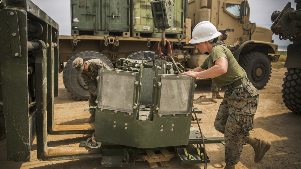 USS Pearl Harbor hosts Combat Logistics Battalion 15 for West Pac 17-2