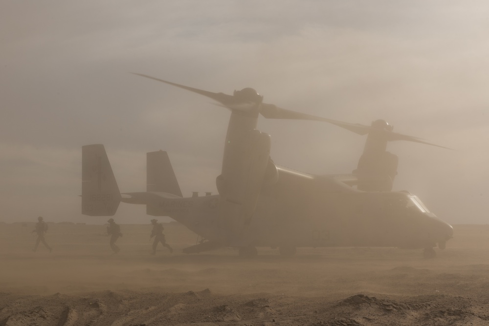 Expeditionary Airmen support Marine rescue mission in war against ISIS