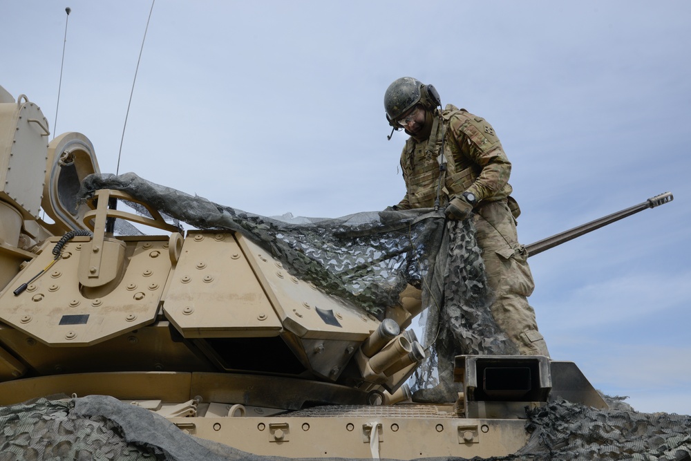 1-66 AR Combined Arms Live Fire Exercise