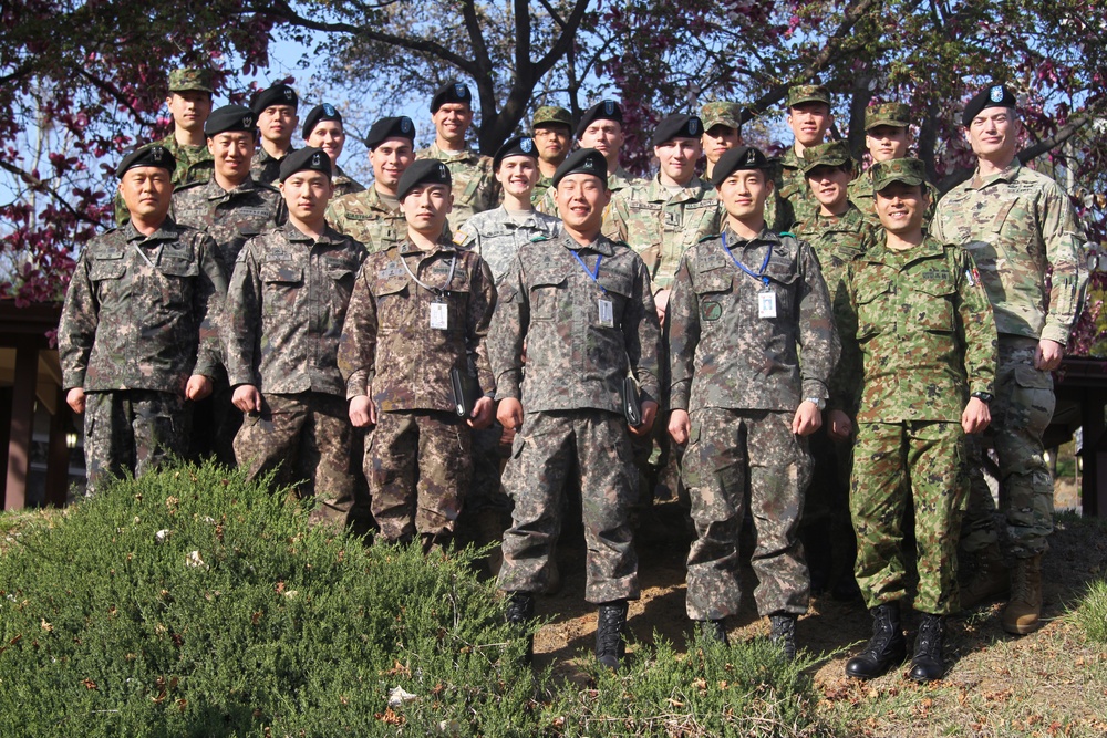 Trilateral Symposium brings together junior officer from three nations