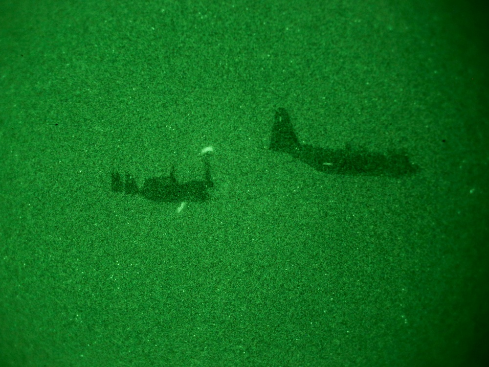 SPMAGTF conducts night aerial refueling